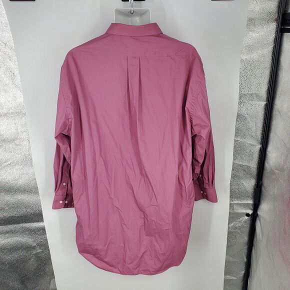 Covington Shirt Mens XL Pink Button Front Long Sleeve Dress Chest Pocket - Picture 4 of 8